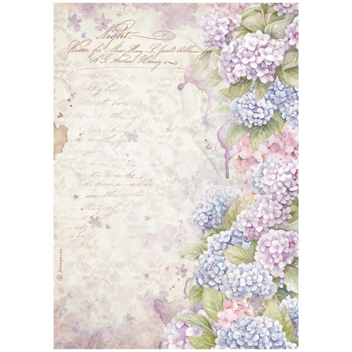 Stamperia Quiet Days Collection - A4 Rice Paper Selection [DFSA4XQD] - Image 7